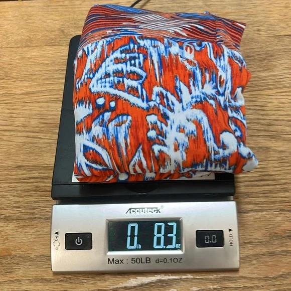 BCBGMAXAZRIA small dress colorful bohemian pattern long sleeved scoop neck dress - Picture 10 of 10